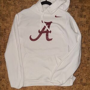 Alabama Nike Hoodie with Red Script A Logo